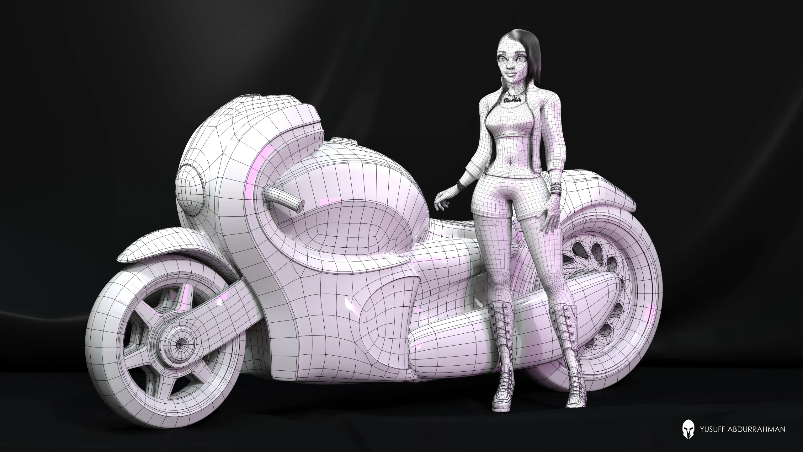 wireframe bike et layla